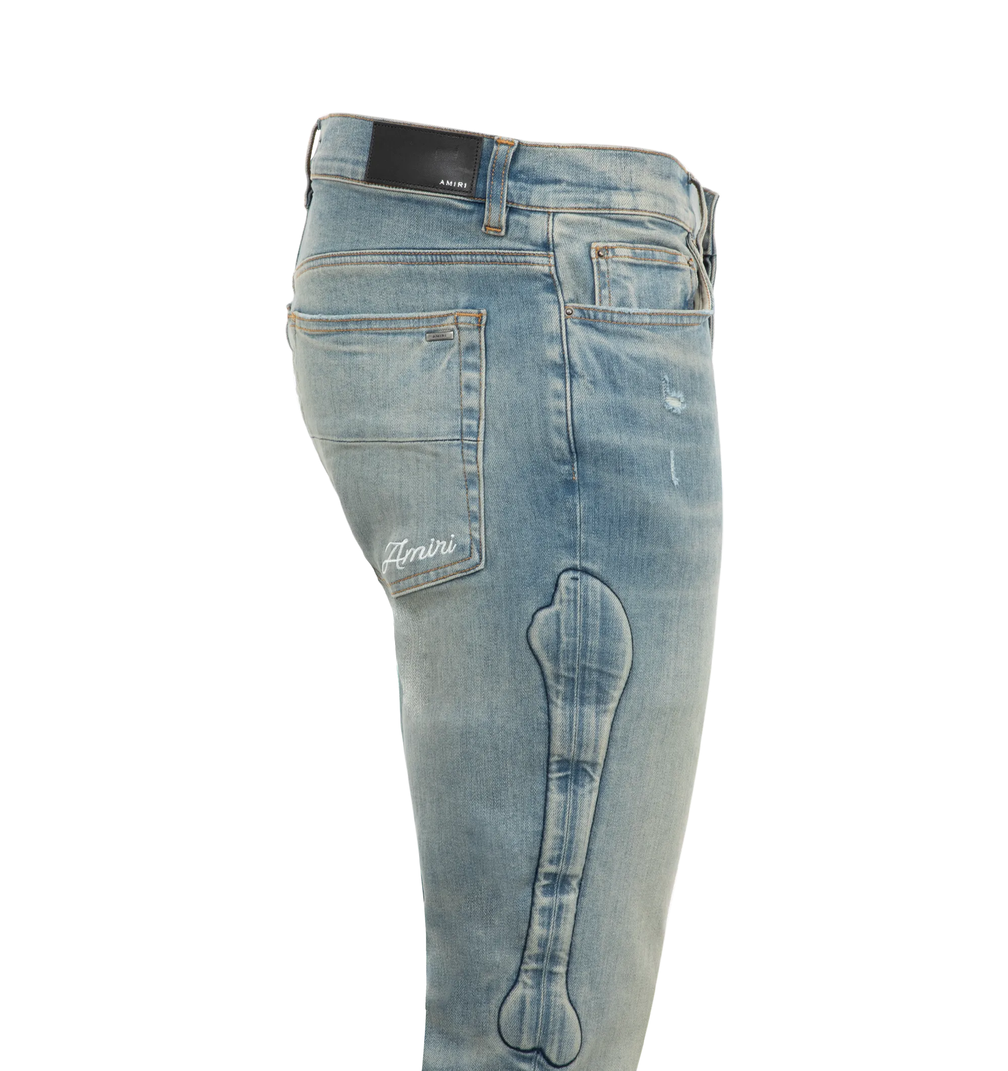 3D Bones Skinny Jeans (Mens)