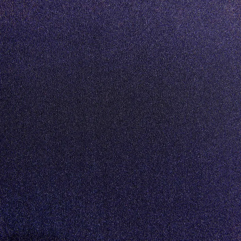 6 x 6 Fashion Fabric Swatch - Stretch Euro Tricot  4-Way - Navy
