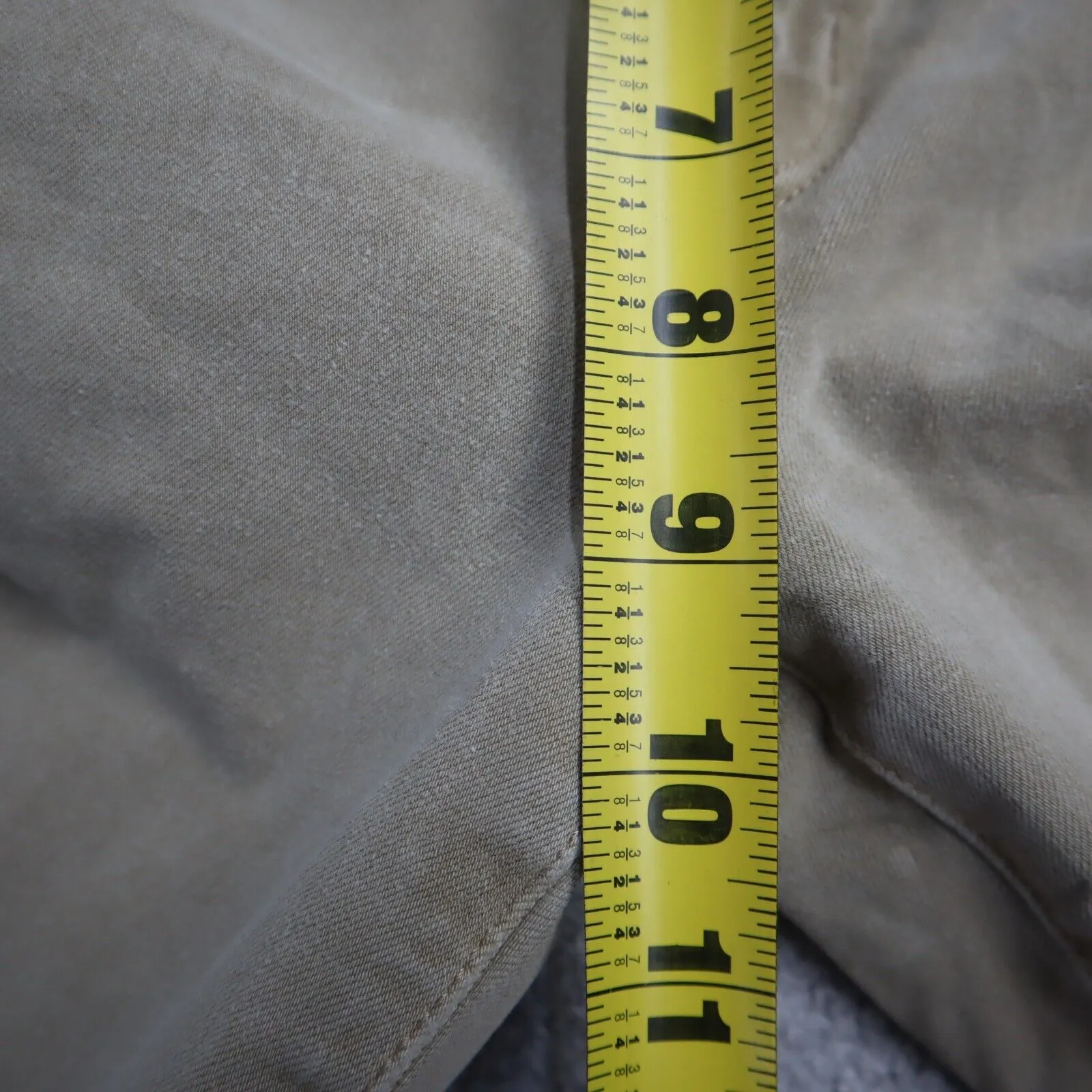 American Eagle Womens Jegging Jeans Skinny Leg High Rise Stretch Beige Size 6