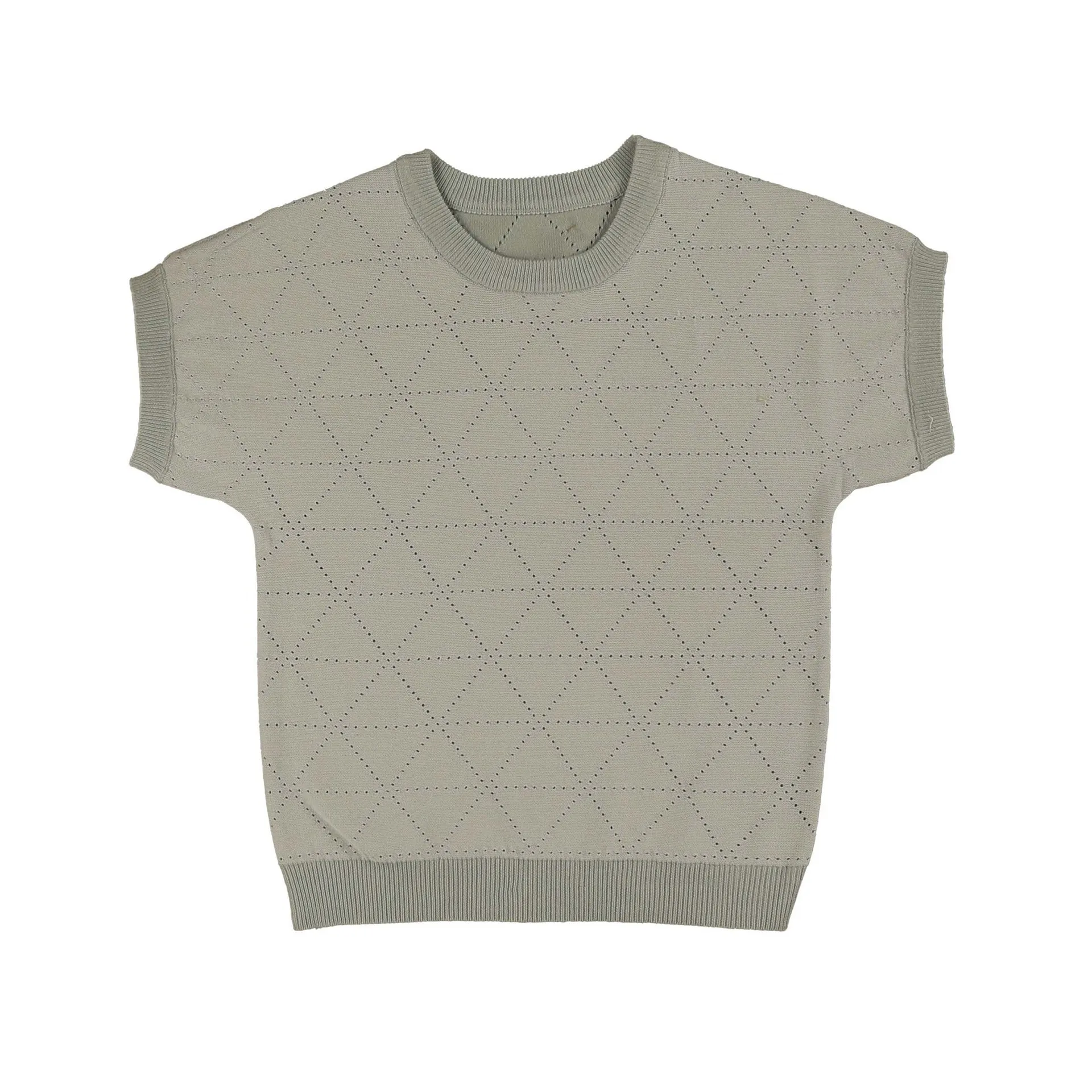 Belati Seafoam Diamond Pointelle Knit (bkn524)