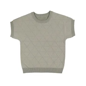 Belati Seafoam Diamond Pointelle Knit (bkn524)