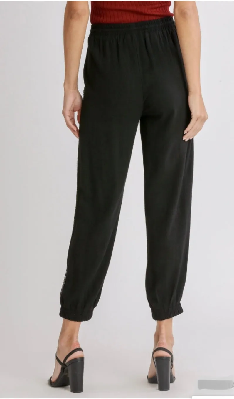 Bling Sequin Jogger Pants