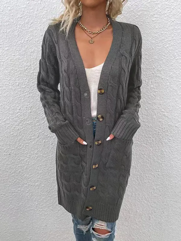 Cable Knit Grandpa Cardigans – Classy & Casual