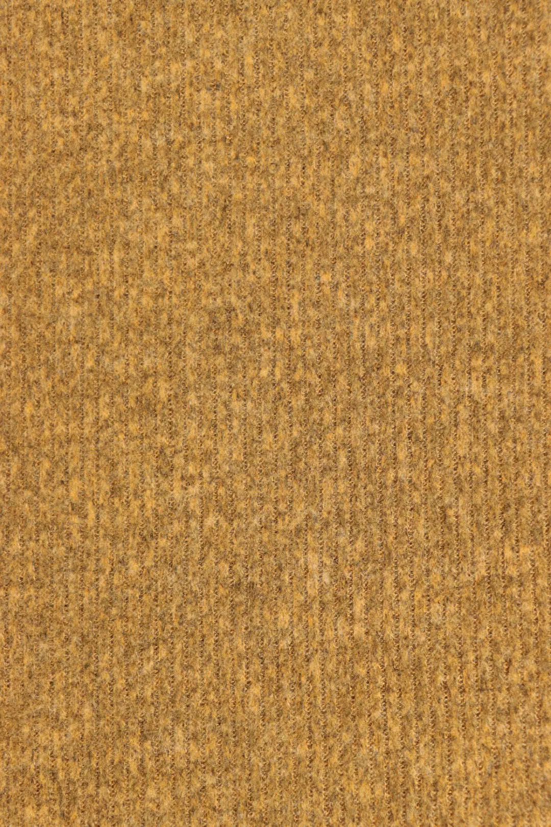 Dark Mustard Brushed 2x1 Ribbed Sweater Knit