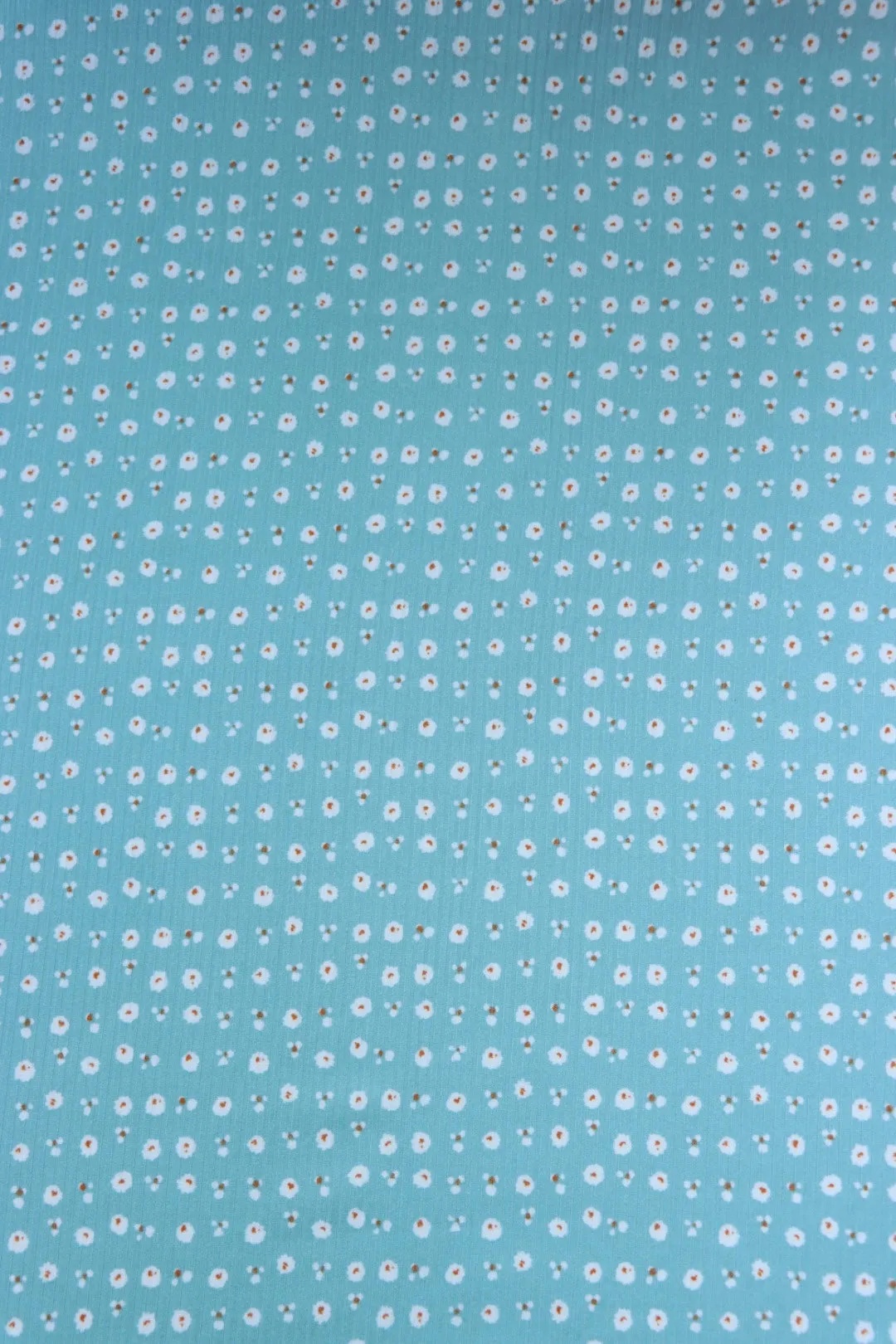 Dita on Aqua Yummy 4x2 Rib Knit