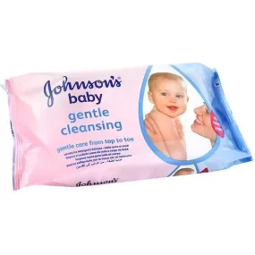 Johnson's Baby Wipes Gentle All Over 56 Pack - Case of 12