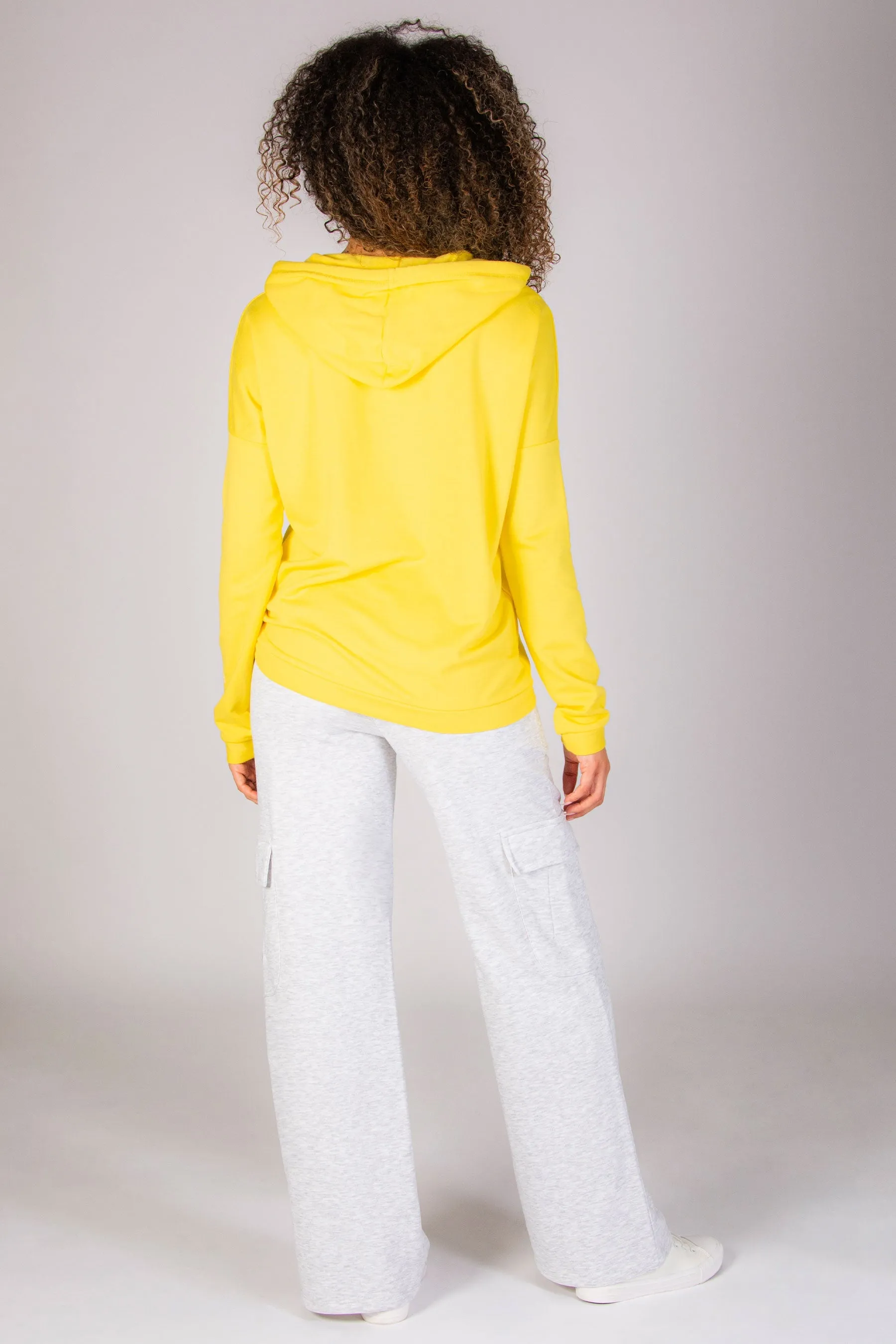 Logo Dip Hem  Hoodie