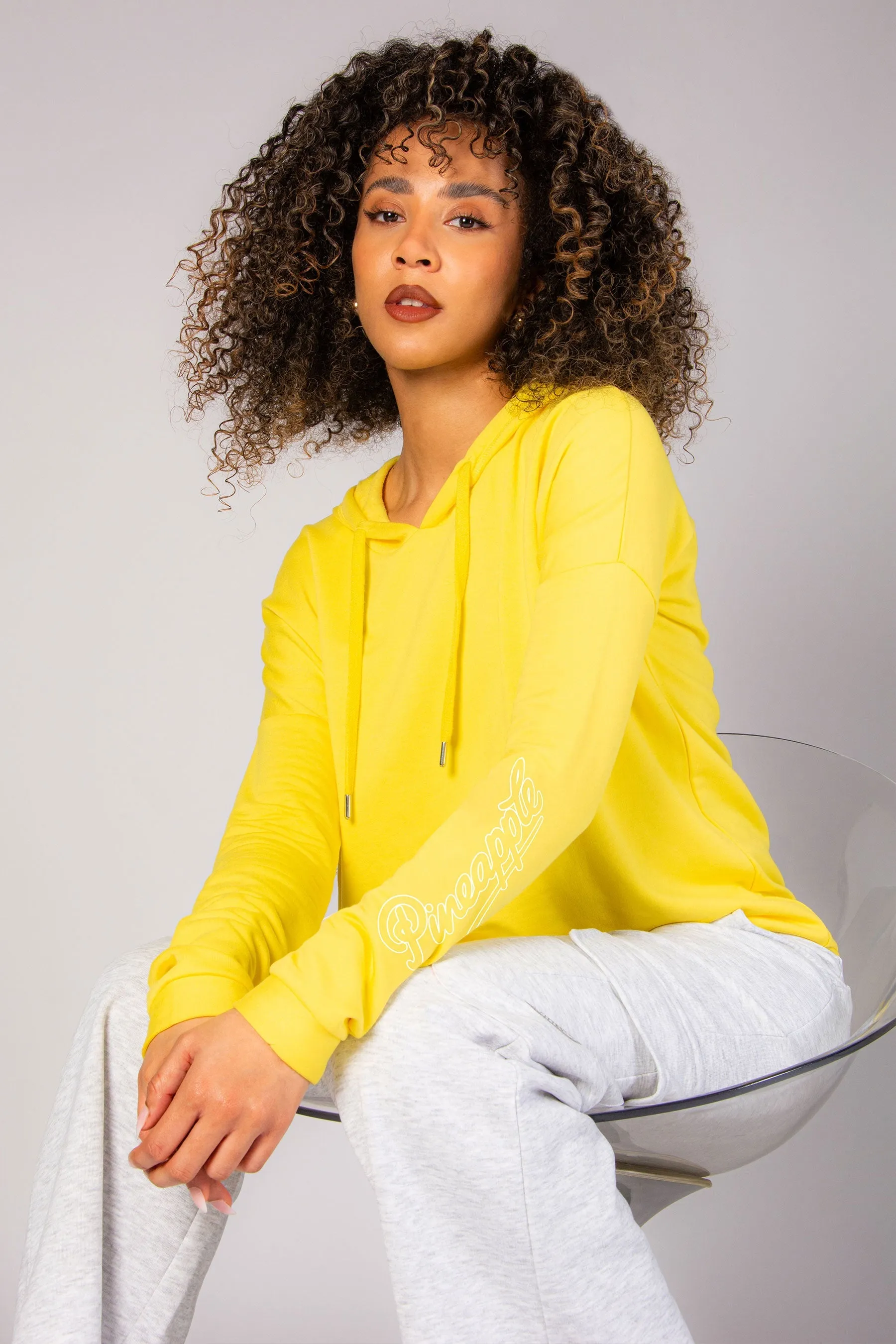 Logo Dip Hem  Hoodie