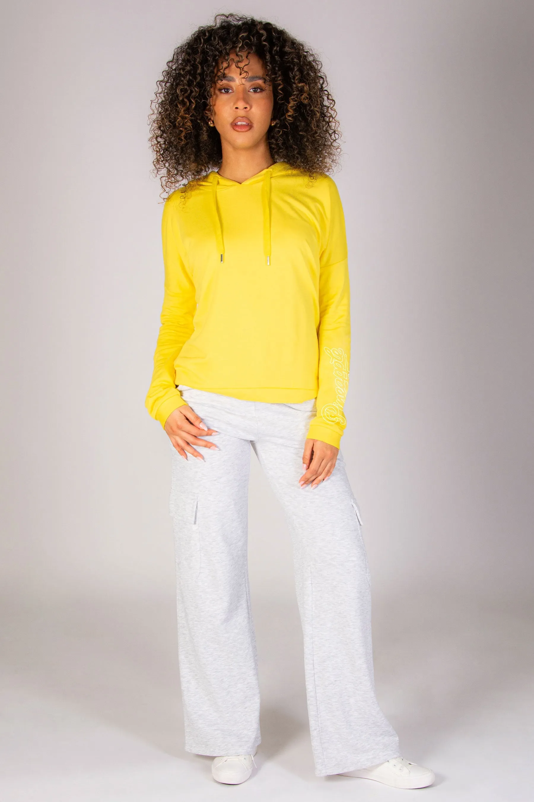 Logo Dip Hem  Hoodie