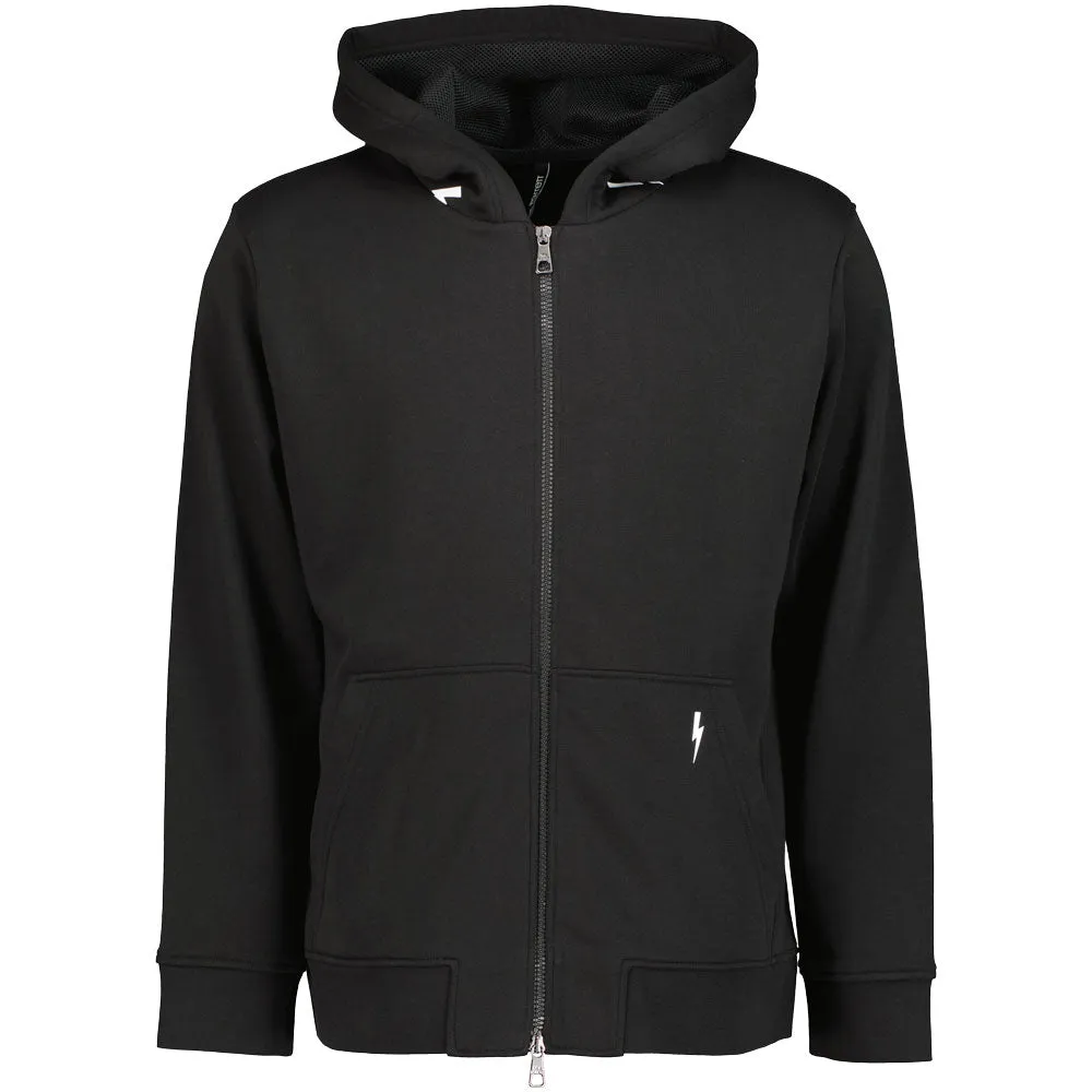 Neil Barrett Thunderbolt Zip Hoodie