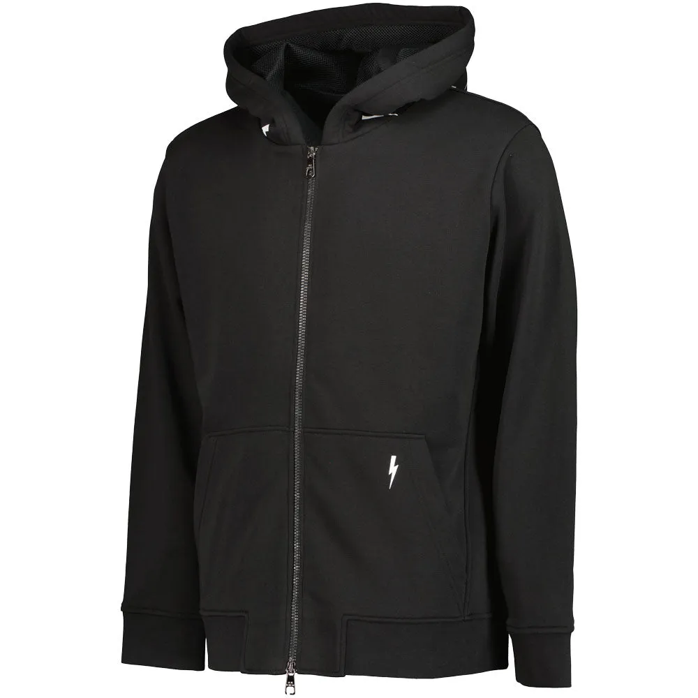 Neil Barrett Thunderbolt Zip Hoodie