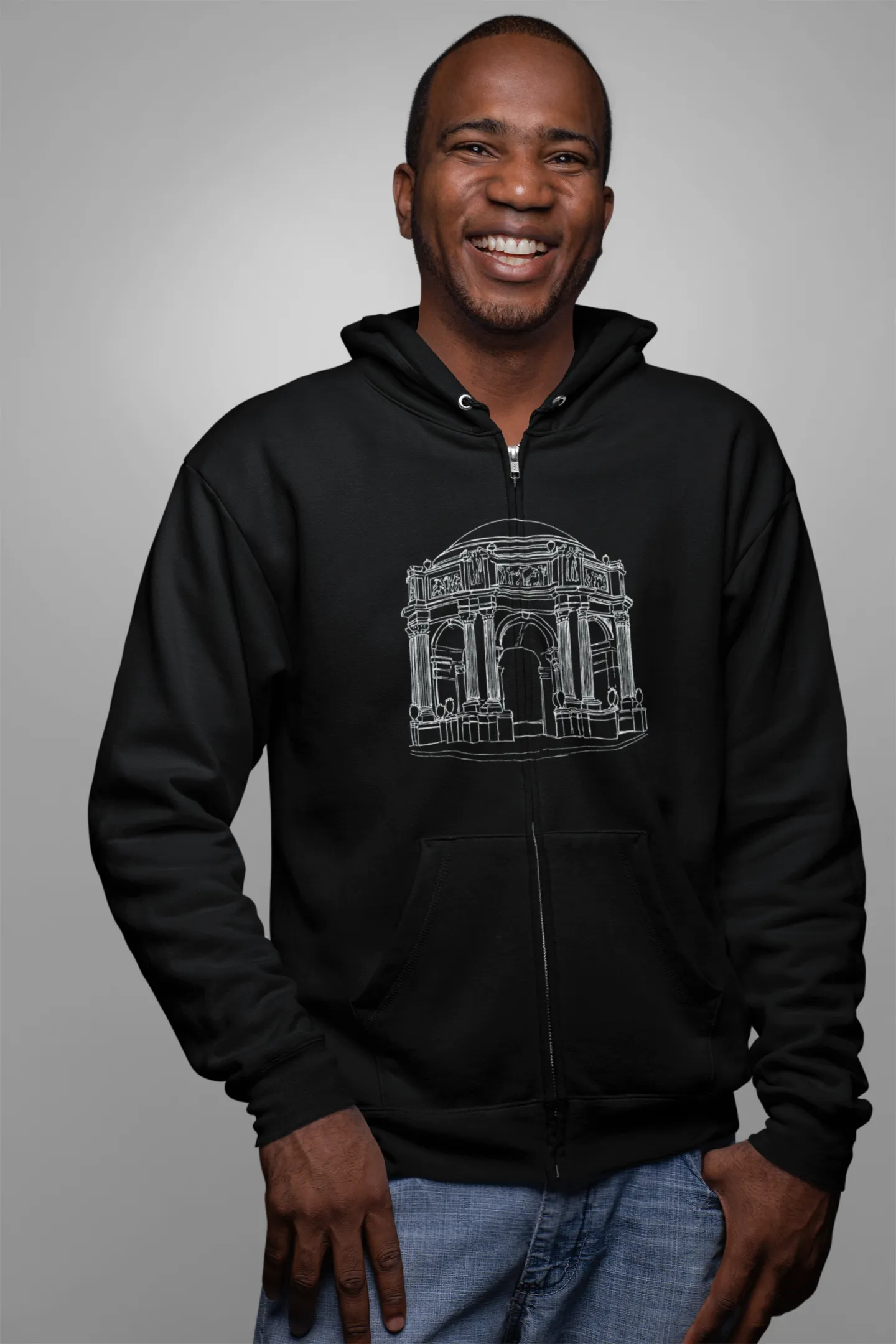 Palace of Fine Arts - Unisex Heavy Blend™ Full Zip Hooded Sweatshirt
