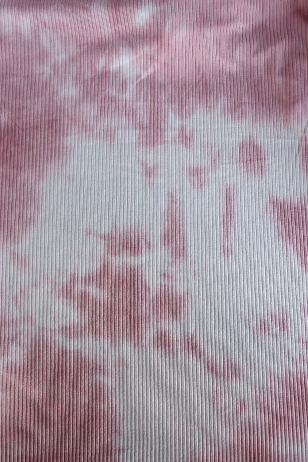 Pink Dogwood Tie Dye Yummy Rib Knit