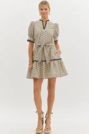 Priscilla Print Dress
