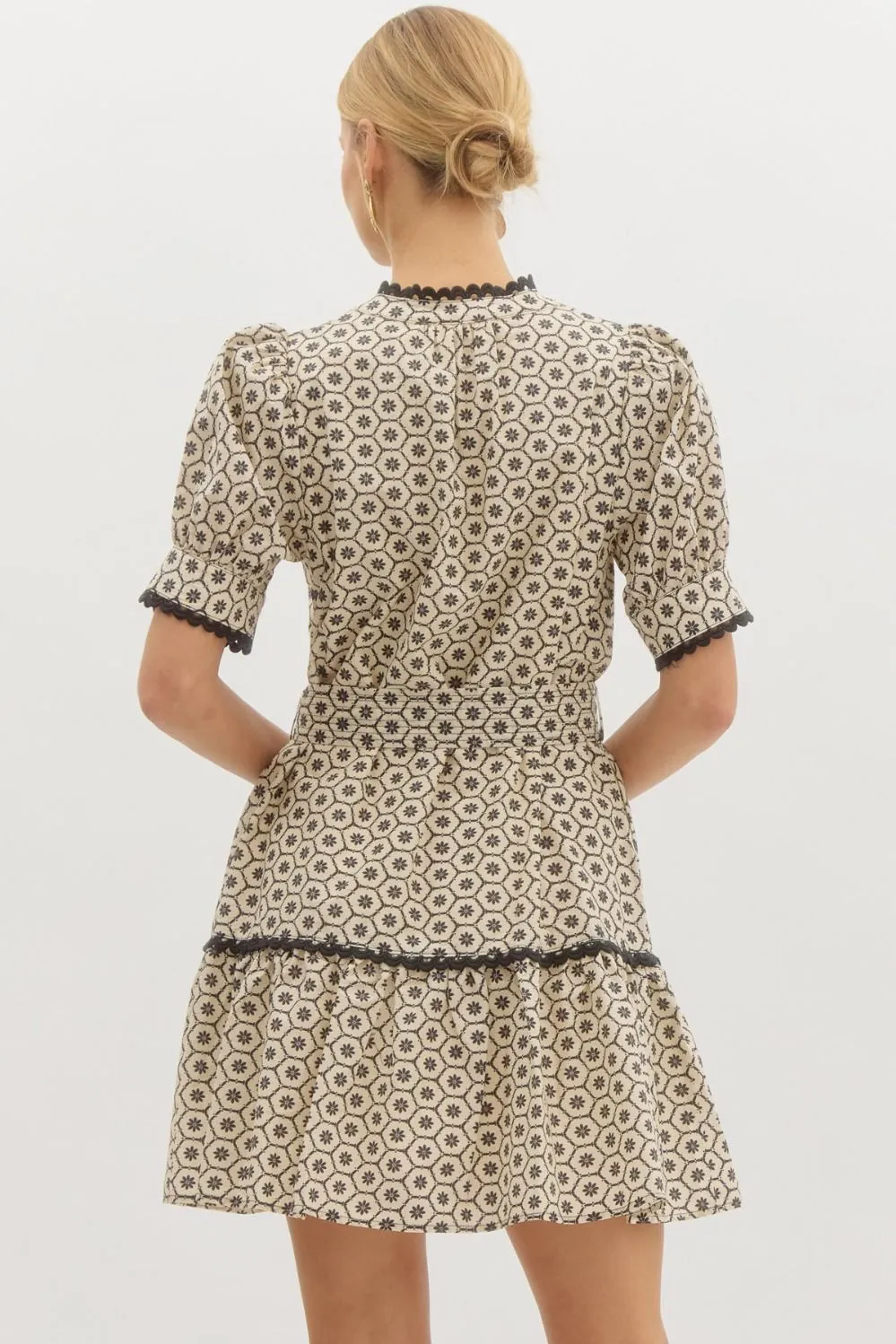 Priscilla Print Dress