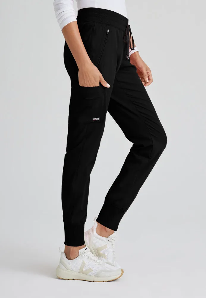 Tall Eden 5-Pocket Mid-Rise Jogger Scrub Pant