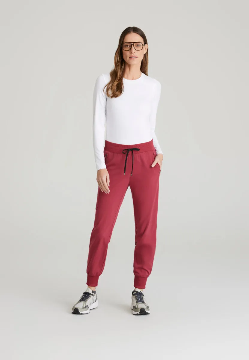 Tall Eden 5-Pocket Mid-Rise Jogger Scrub Pant