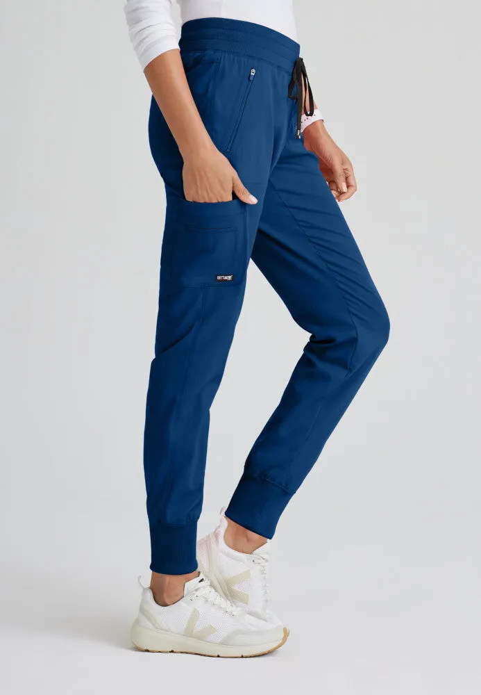 Tall Eden 5-Pocket Mid-Rise Jogger Scrub Pant