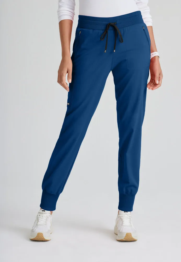 Tall Eden 5-Pocket Mid-Rise Jogger Scrub Pant