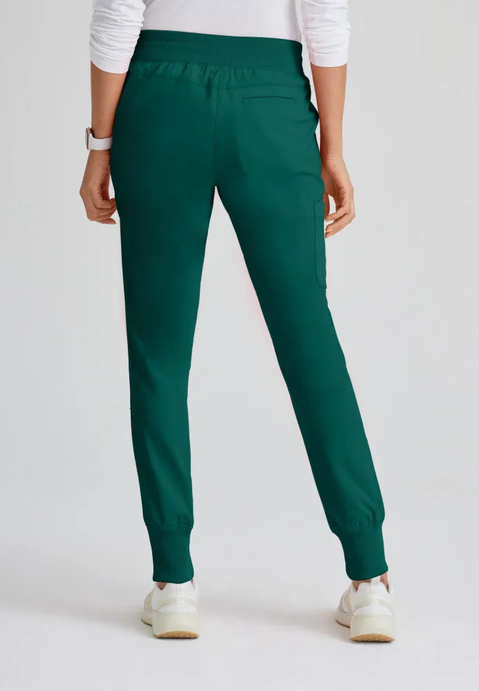 Tall Eden 5-Pocket Mid-Rise Jogger Scrub Pant