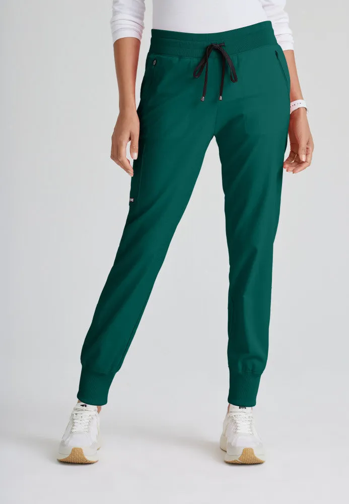 Tall Eden 5-Pocket Mid-Rise Jogger Scrub Pant