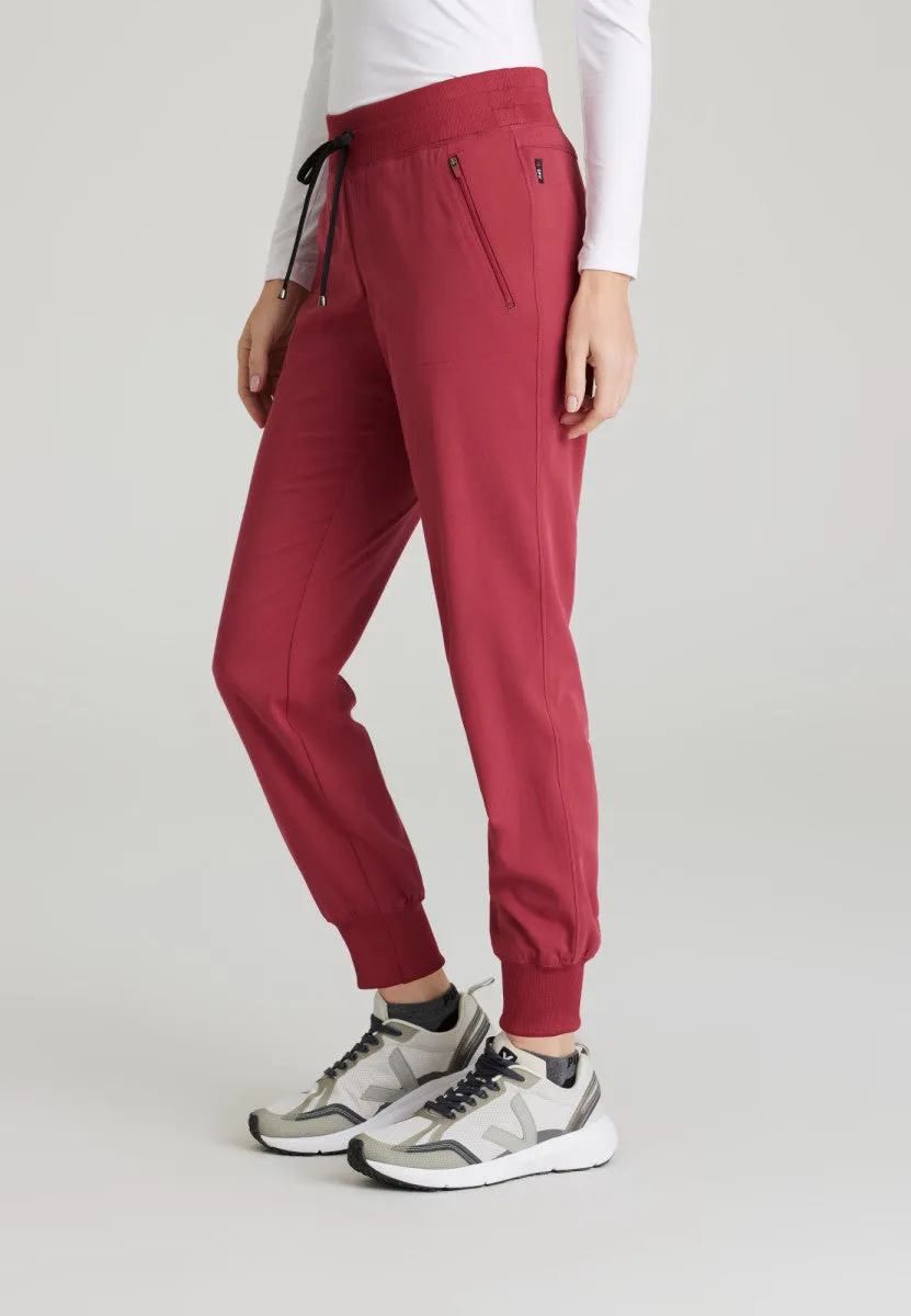 Tall Eden 5-Pocket Mid-Rise Jogger Scrub Pant