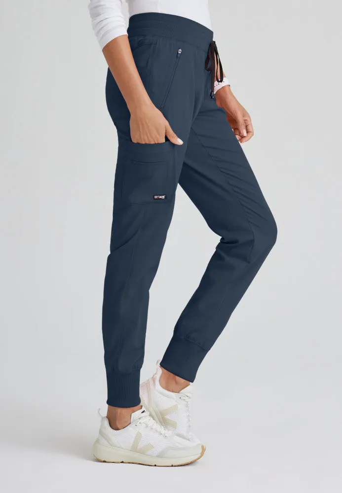 Tall Eden 5-Pocket Mid-Rise Jogger Scrub Pant