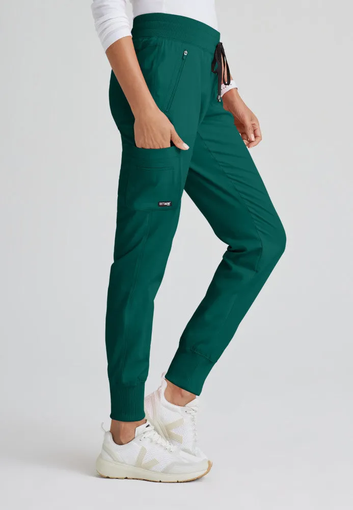 Tall Eden 5-Pocket Mid-Rise Jogger Scrub Pant