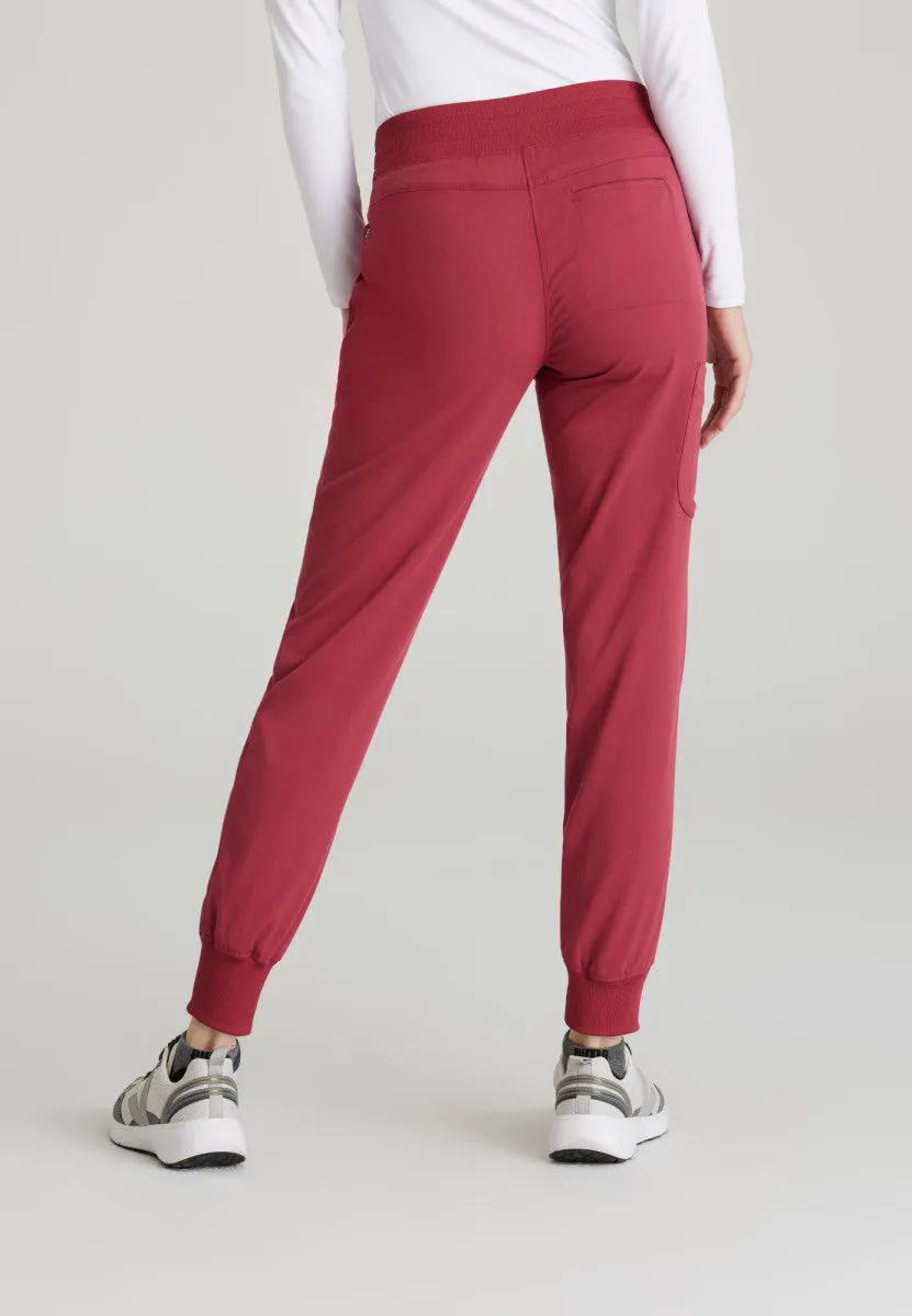Tall Eden 5-Pocket Mid-Rise Jogger Scrub Pant