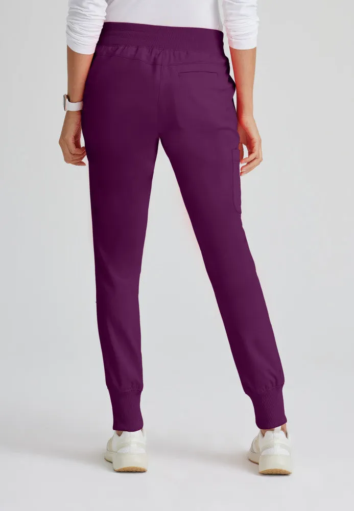 Tall Eden 5-Pocket Mid-Rise Jogger Scrub Pant