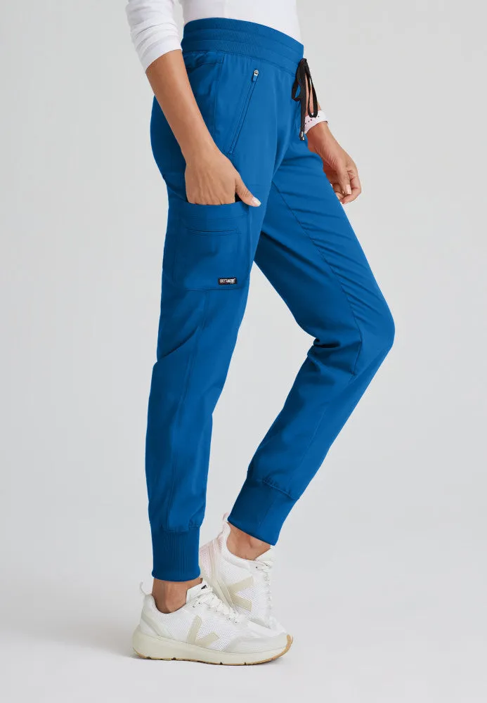 Tall Eden 5-Pocket Mid-Rise Jogger Scrub Pant