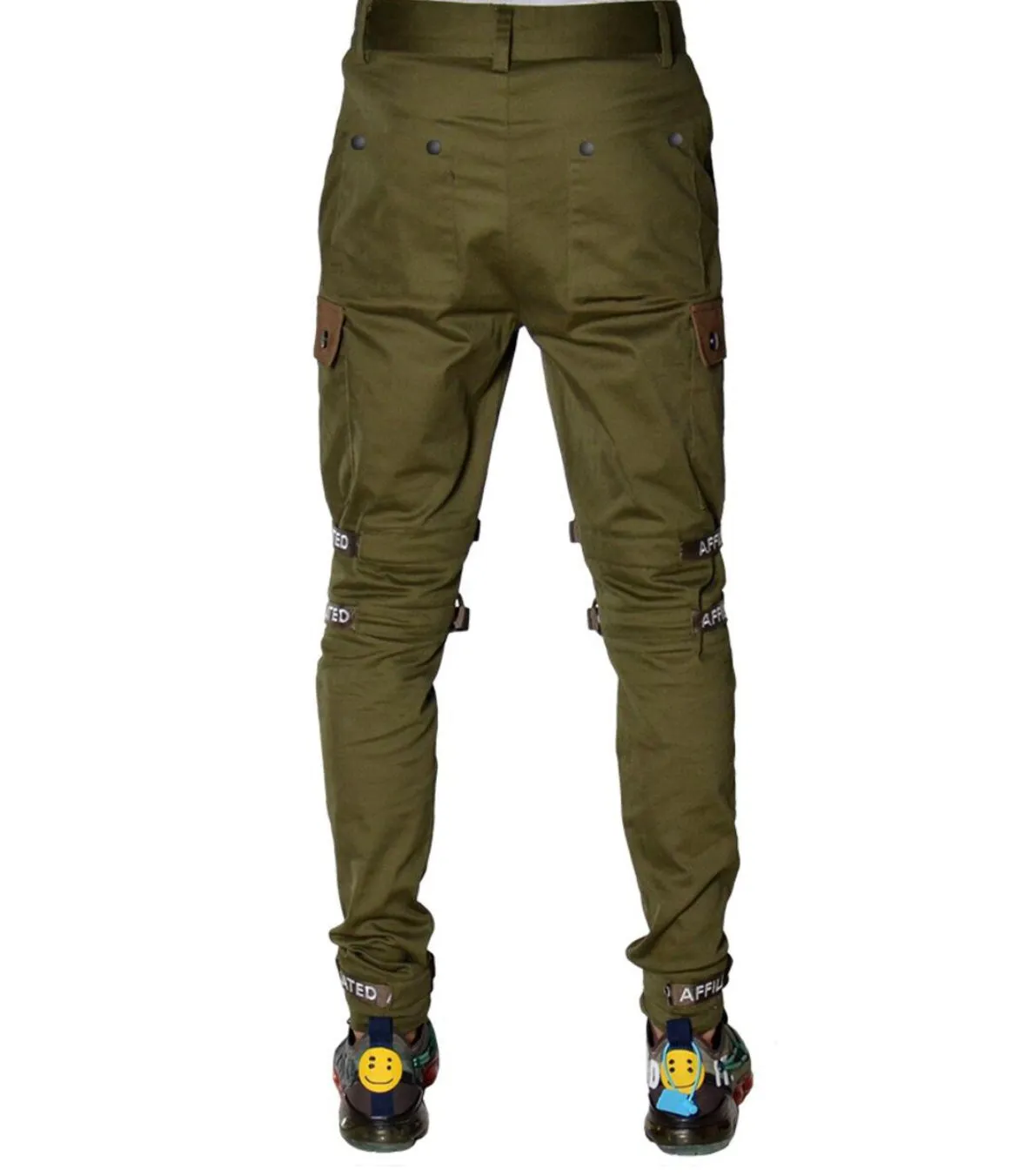 THC Affiliated Cargo Pants Joggers (Army Green)