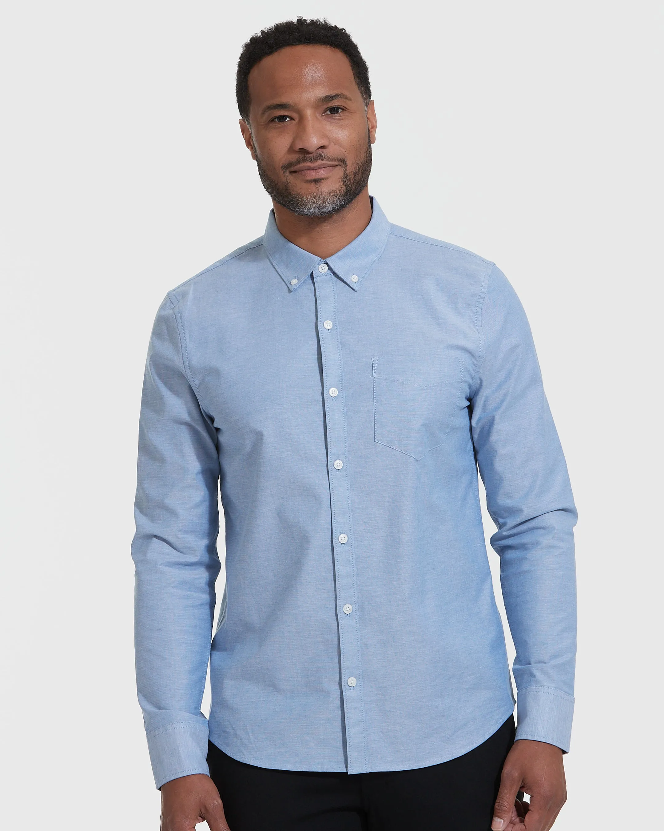 The Weekday Stretch Oxford Long Sleeve Shirt 5-Pack