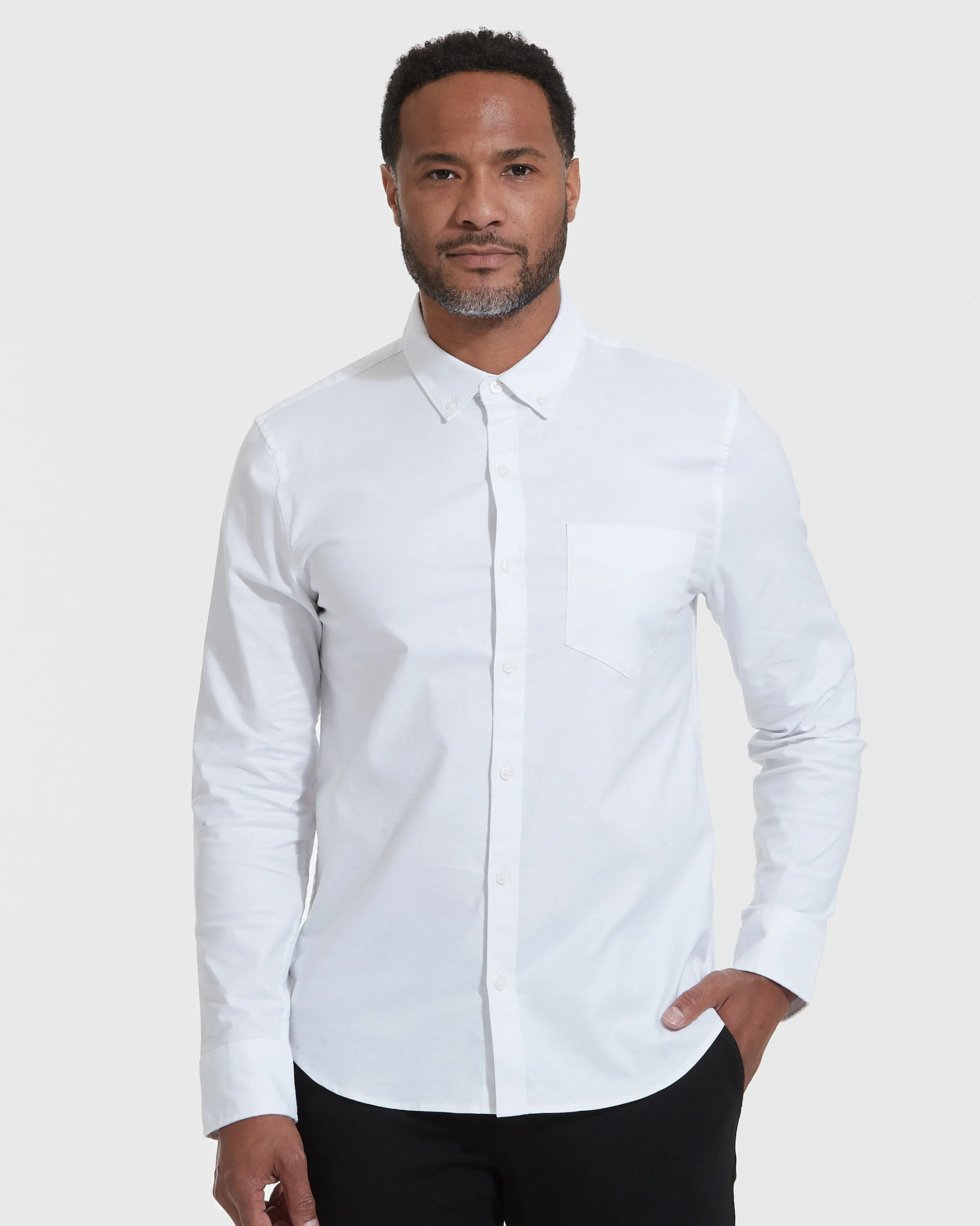 The Weekday Stretch Oxford Long Sleeve Shirt 5-Pack